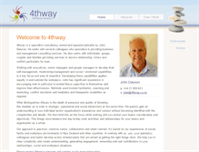 Tablet Screenshot of 4thway.co.nz